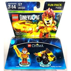 LEGO 71222 Dimensions Legends of Chima LAVAL & MIGHTY LION RIDER Fun Pack